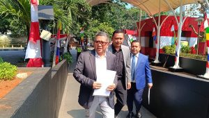 Sekjen PDI Perjuangan Hasto Kristiyanto menyambangi Komisi Pemberantasan Korupsi (KPK), Kamis, 15/8/2024 | ist