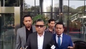 Sekjen PDI Perjuangan Hasto Kristiyanto menyambangi Komisi Pemberantasan Korupsi (KPK), Jakarta Selatan, Kamis, 15/8/2024 | ist