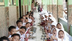 Uji coba makan gratis Presiden terpilih Prabowo Subianto | ist