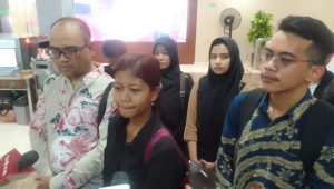 Keluarga korban TPPO menyambangi Bareskrim, Kamis, 15/8/2024 | Reynaldi Adi Surya/Forum Keadilan
