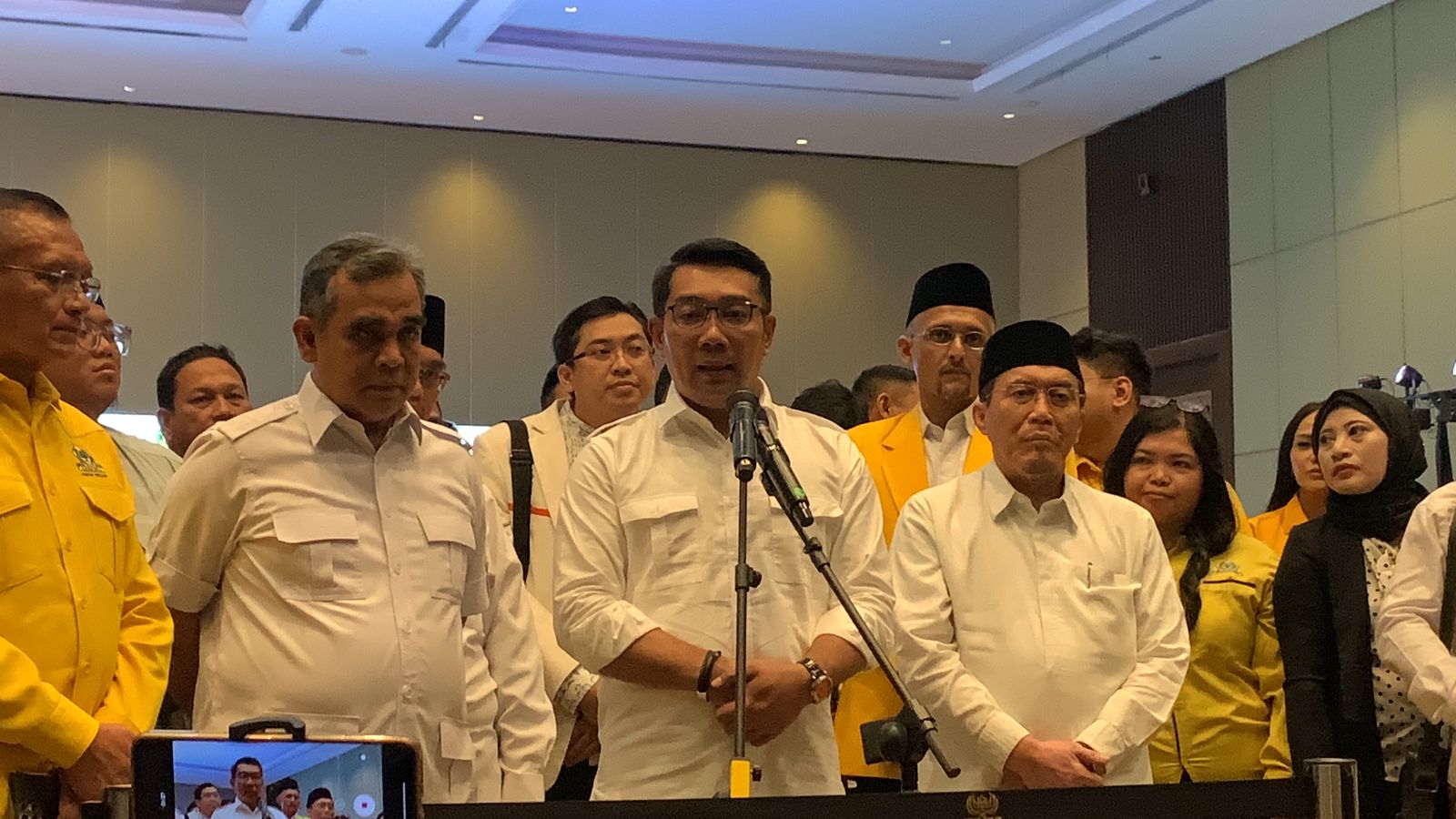 KIM Plus Resmi Dukung Ridwan Kamil-Suswono di Pilgub Jakarta