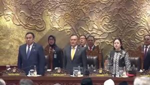 Rapat paripurna khusus HUT ke-79 DPR, di gedung Nusantara II, Senayan, Jakarta Pusat, Kamis, 29/8/2024 | YouTube DPR RI