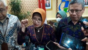 Konferensi pers di Gedung BPS, Jakarta, Jumat, 30/8/2024 | Novia Suhari/Forum Keadilan
