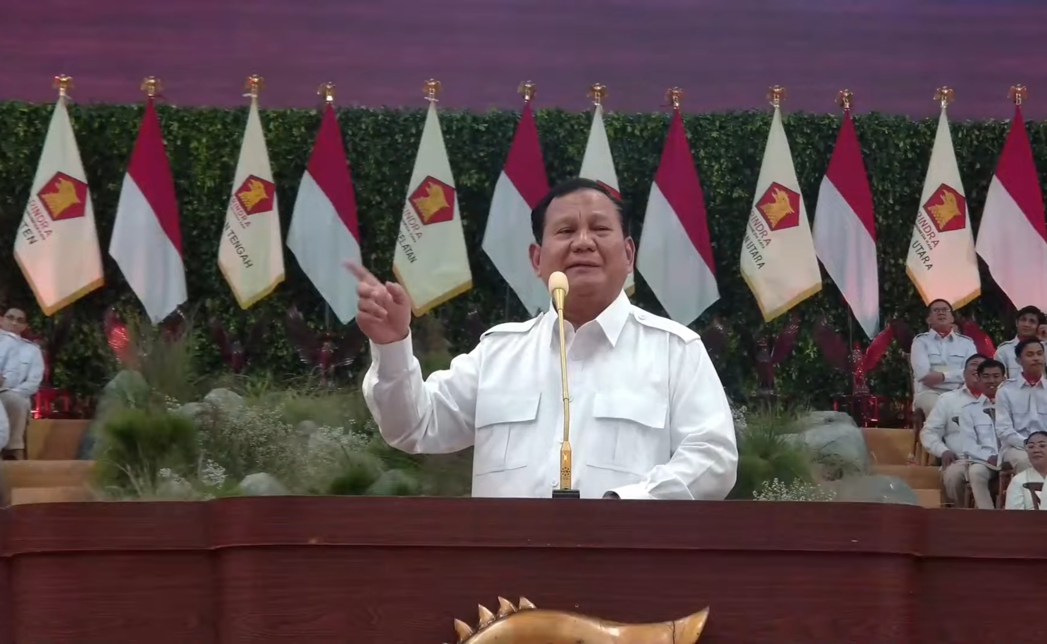 Prabowo: Urusan Politik Aku Datang ke Orang Solo Ini