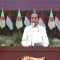 Presiden Joko Widodo (Jokowi) saat berpidato dalam acara Rapimnas Gerindra di Indonesia Arena, GBK, Jakarta Pusat, Sabtu, 31/8/2024 | YouTube GerindraTV