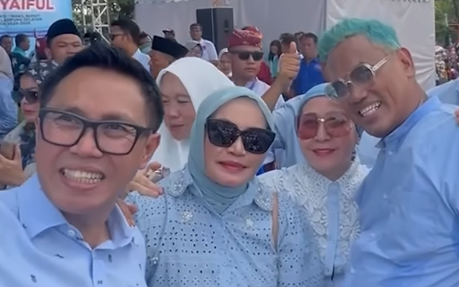 Menantu Zulhas Maju Pilkada Lampung Selatan, Daftar Diarak Artis Ibukota
