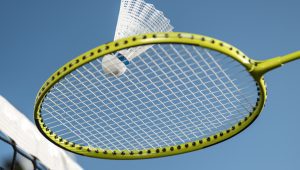Ilustrasi kok badminton