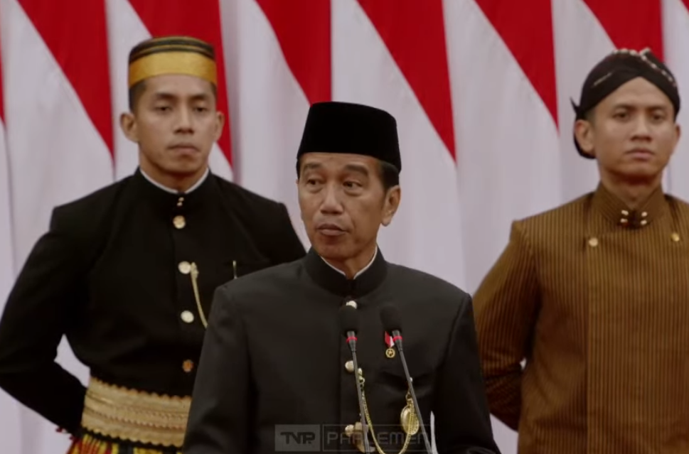 Jokowi ke Prabowo: Izinkan Saya Menyerahkan Tongkat Estafet Kepemimpinan pada Bapak
