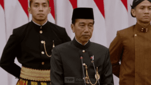Presiden Jokowi dalam Sidang Tahunan MPR RI dan Sidang Bersama DPR dan DPD RI di Gedung DPR/MPR RI, Senayan, Jakarta Pusat, Jumat, 16/8/2024 | YouTube DPR RI