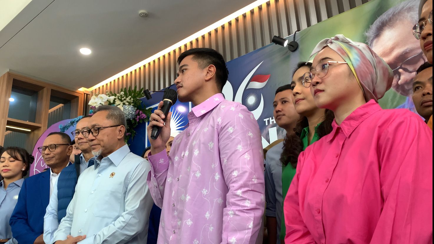 Sambangi DPP PAN, Kaesang: Koalisi di 2029