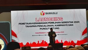 Ketua Komisi Pemilihan Umum (KPU) Mochammad Afifudin di Hotel Bidakara Kawasan Jakarta Selatan, Senin, 26/8/2024 | Novia Suhari/Forum Keadilan