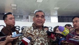 Sekjen Partai Gerindra Ahmad Muzani saat ditemui di Gedung DPR RI, Senayan, Jakarta Pusat, Senin, 5/8/2024 | M. Hafid/Forum Keadilan