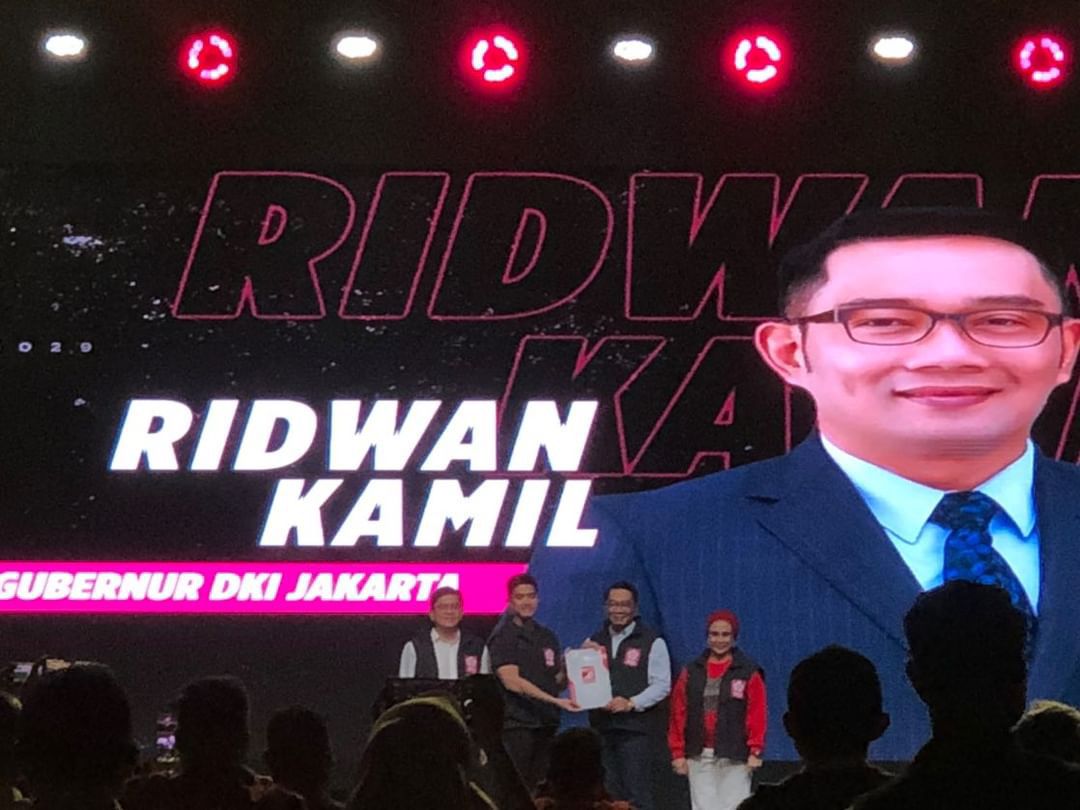 PSI Resmi Dukung Ridwan Kamil di Pilgub Jakarta 2024