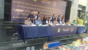 Ditreskrimsus Polda Metro Jaya menetapkan delapan tersangka dalam kasus importasi ilegal | Reynaldi Adi Surya/Forum Keadilan
