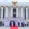 Pengukuhan 76 pelajar menjadi anggota Pasukan Pengibar Bendera Pusaka (Paskibraka) Tahun 2024 di Istana Negara, Ibu Kota Nusantara (IKN) | Instagram @jokowi