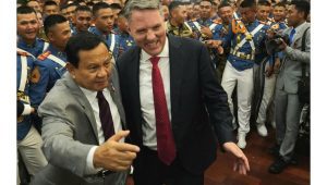 Menteri Pertahanan (Menhan) RI Prabowo Subianto dan Deputy Prime Minister and Minister of Defence of Australia The Hon Richard Donald Marles MP | Instagram @prabowo