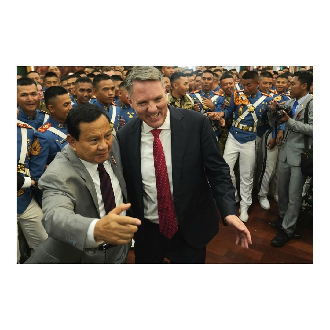 Prabowo Teken Perjanjian Kerja Sama Pertahanan Indonesia-Australia
