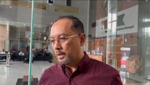 Juru Bicara KPK Tessa Mahardhika Sugiarto di Gedung Merah Putih KPK, Jakarta Selatan | Merinda Faradianti/Forum Keadilan