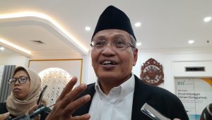 Ketua Bidang Lembaga Kajian dan Pengembangan Sumber Daya Manusia (Lakpesdam) PBNU Ulil Abshar Abdalla di Kantor PBNU, Jakarta Pusat, Kamis, 8/8/2024 | Novia Suhari/Forum Keadilan