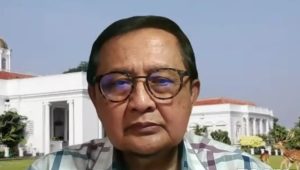 Guru Besar Universitas Paramadina Deden S Damanhuri di acara Zoominari Kebijakan Publik 'Rencana Jahat KIM Plus bagi Rakyat Jakarta', Sabtu, 10/8/2024 | dok Forum Keadilan