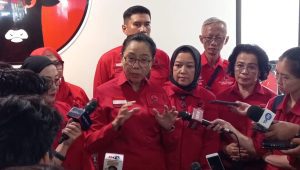 Ketua DPP PDIP MY Esti Wijayanti saat ditemui di Sekolah Partai PDIP, Lenteng Agung, Jakarta Selatan, Sabtu, 10/8/2024 | M. Hafid/Forum Keadilan