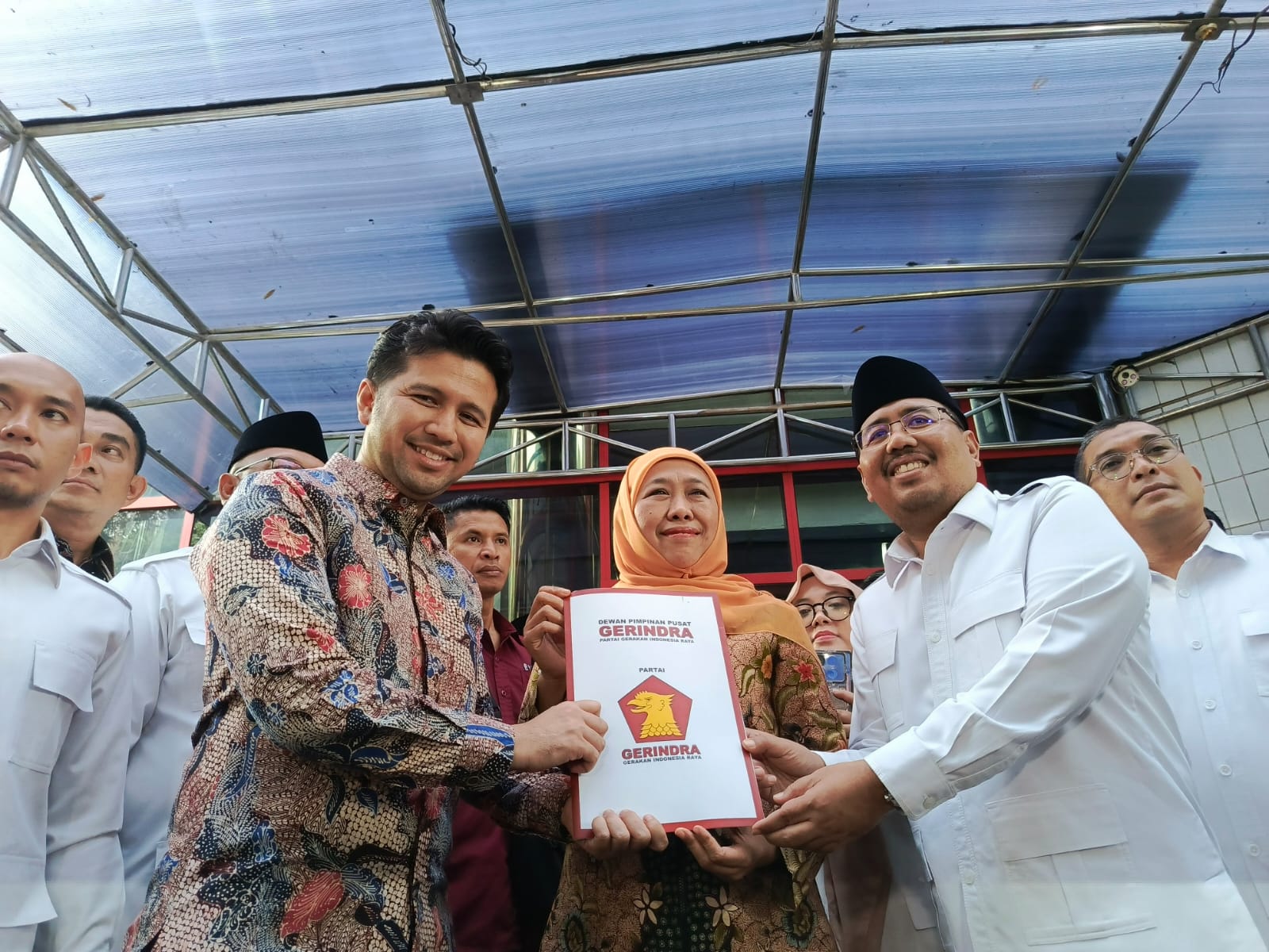 Partai Gerindra Resmi Usung Khofifah-Emil Dardak di Pilgub Jatim 2024