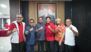 Bakal calon gubernur Jakarta Anies Baswedan mengunjungi Kantor Dewan Pimpinan Daerah (DPD) PDIP, Cakung, Jakarta Timur, Sabtu, 24/8/2024 | ist