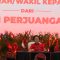 Ketua Umum Partai Demokrasi Indonesia Perjuangan (PDIP) Megawati Soekarnoputri dalam pidatonya setelah mengumumkan bakal calon kepala daerah yang diusung PDIP di Kantor DPP PDIP, Jakarta Pusat, Senin, 26/8/2024 | Ali Mansur/Forum Keadilan