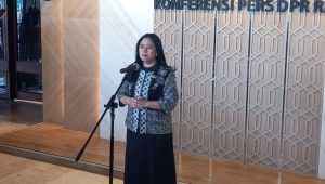 Ketua DPP PDIP Puan Maharani saat konferensi pers di Gedung DPR RI, Senayan, Jakarta Pusat, Kamis, 29/8/2024.