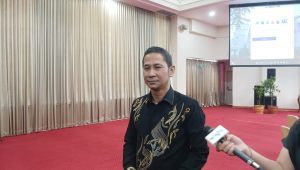 Juru Bicara KY Mukti Fajar Nur Dewata di Gedung KY | Syahrul Baihaqi/Forum Keadilan