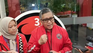 Sekretaris Jenderal Partai Demokrasi Indonesia Perjuangan (PDIP) Hasto Kristiyanto di DPP PDIP, Jakarta Pusat, Jumat, 30/8/2024 dini hari | Ali Mansur/Forum Keadilan