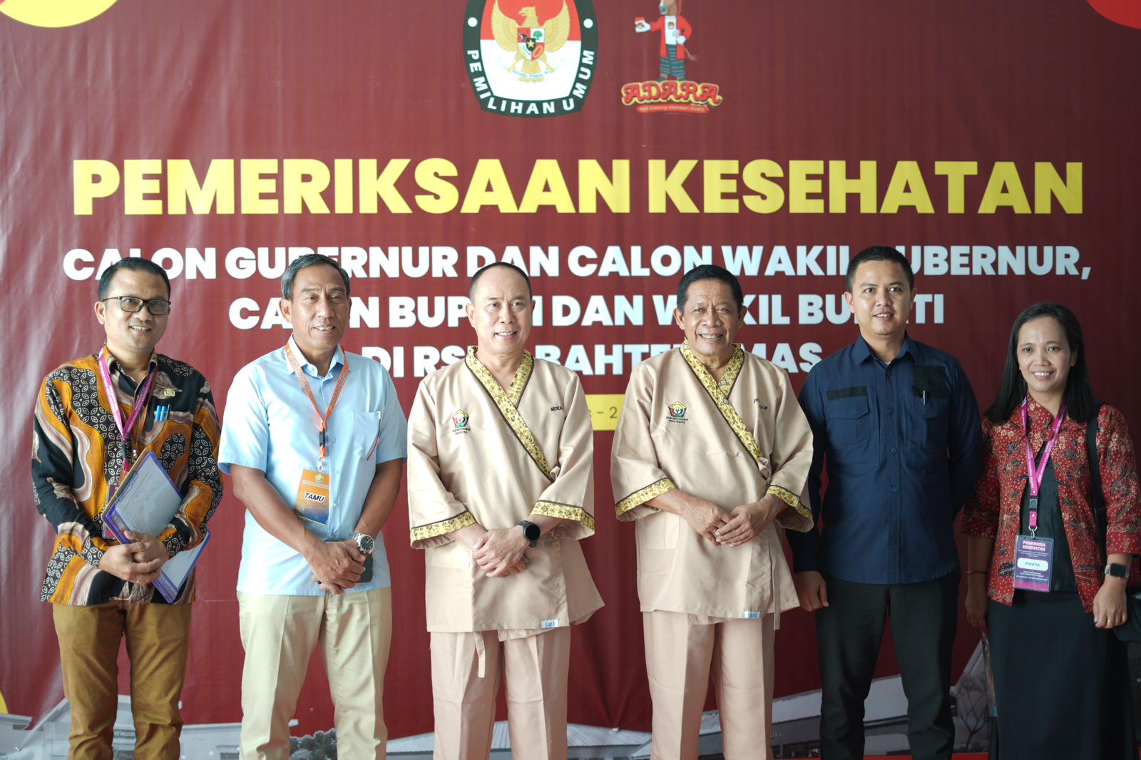 Siap Tanding! ASR-Hugua Paslon Pertama Jalani Tes Kesehatan untuk Pilkada Sultra 2024