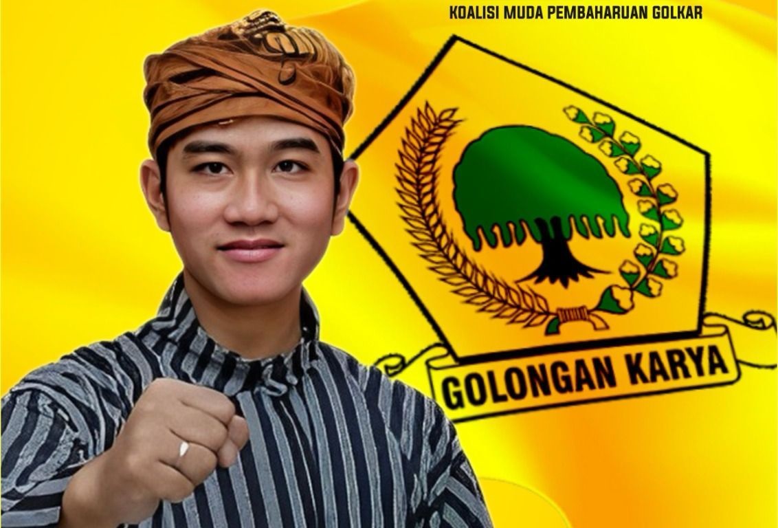 Isu Gibran Naik Jadi Ketum Golkar, Politisi Muda Golkar: Kami Tolak Ketum dari Eksternal