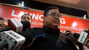 Ketua Bawaslu Rahmat Bagja saat memberikan keterangan per, di kawasan Jakarta Selatan, Senin, 26/8/2024 | Novia Suhari/Forum Keadilan