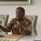 Ketua Dewan Pembina Bappilu Partai Golkar Idrus Marham saat konferensi pers di IM Center, Jakarta Pusat, Selasa, 13/8/2024 | Ali Mansur/Forum Keadilan