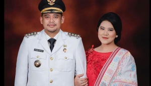 Bobby Nasution dan Kahiyang Ayu | Ist