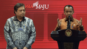 Menteri Koordinator Bidang Perekonomian Airlangga Hartarto dan Menteri Investasi/BKPM Bahlil Lahadalia | Dok Sekretariat Kabinet RI