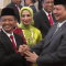 Menteri ESDM Bahlil Lahadalia dan Menteri Koordinator Bidang Perekonomian Airlangga Hartarto saat di Istana Negara pada Senin, 19/8/2024 | YouTube Sekretariat Presiden