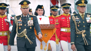 Pasukan Kirab Bendera Pusaka | YouTube Sekretariat Presiden