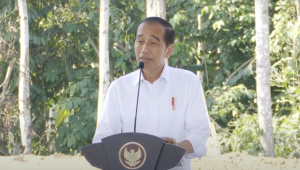 Presiden Joko Widodo (Jokowi) saat groundbreaking Nusantara International Convention Center and Hotel | YouTube Sekretariat Presiden