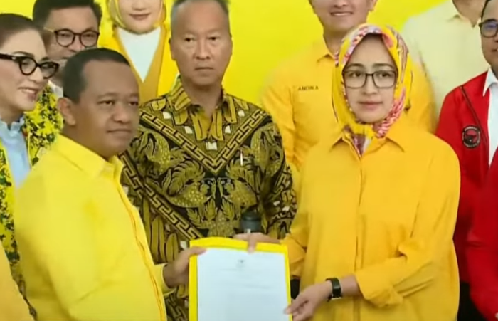 Golkar Resmi Dukung Airin Rachmi Diany-Ade Sumardi di Pilgub Banten 2024