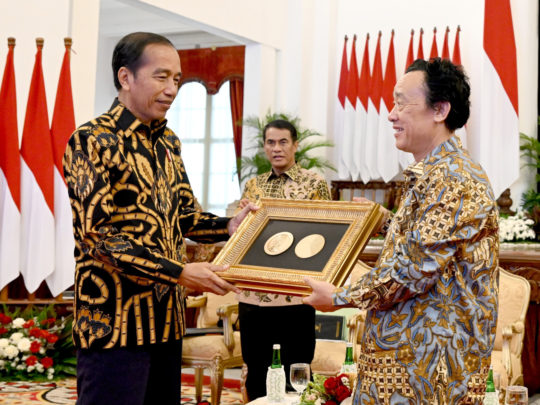 Jokowi Terima Penghargaan Agricola Medal dari FAO