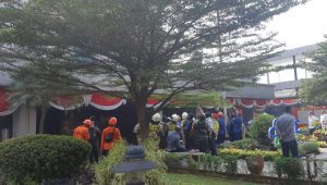 Kebakaran melanda Gedung RSPP lantai 6, Kebayoran Baru, Jakarta Selatan (Jaksel), Senin, 26/8 sekitar pukul 13.30 WIB | ist