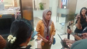 Yohanna (35), kakak ipar korban Tindak Pidana Perdagangan Orang (TPPO) atas nama Suhendri Ardiansyah memenuhi undangan Bareskrim Mabes Polri, Jumat, 16/8/2024 | Laporan Reynaldi Adi Surya/Forum Keadilan
