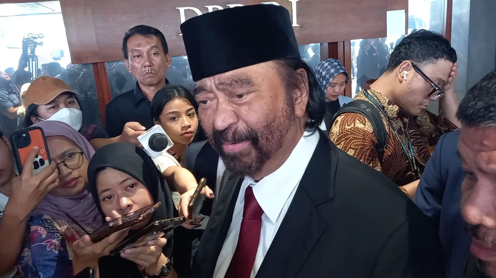 Surya Paloh soal Pidato Jokowi: Cukup Menyentuh, Datang dari Sesungguhnya Perasaan