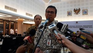 Deputi Bidang Koordinasi Peningkatan Kesejahteraan Sosial Kemenko PMK Nunung Nuryartono,di Gedung Kemenko PMK, Jakarta Pusat, Senin, 5/8/2024 | Novia Suhari/Forum Keadilan