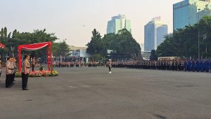 Polda Metro Jaya menggelar serah terima jabatan (sertijab) pada delapan pejabat inti tepat di Hari Juang Polri, Rabu 21/8/2024.