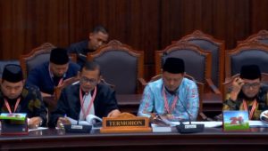 Sidang perkara Nomor 183-01-14-16/PHPU.DPR-DPRD-XXII/2024, Selasa, 13/8/2024 | YouTube Mahkamah Konstitusi