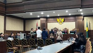 Sidang lanjutan dugaan gratifikasi dan Tindak Pidana Pencucian Uang (TPPU) Hakim Agung nonaktif Gazalba Saleh di Pengadilan Tipikor Jakarta Pusat, Kamis, 8/8/2024 | Merinda Faradianti/Forum Keadilan