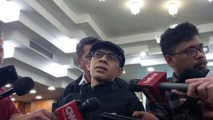 Pengamat Politik Ujang Komarudin di Gedung DPR RI, Jakarta Pusat, Senin, 12/8/2024 | Muhammad Reza/Forum Keadilan